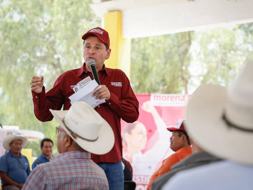 Impulsar el “acuerdo por el campo”, promete Cuauhtémoc Ochoa desde el Senado