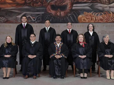SCJN: difunden foto oficial de las y los nuevos ministros de la Suprema Corte