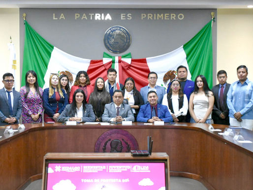Rinde protesta Consejo Consultivo de las Juventudes en Hidalgo