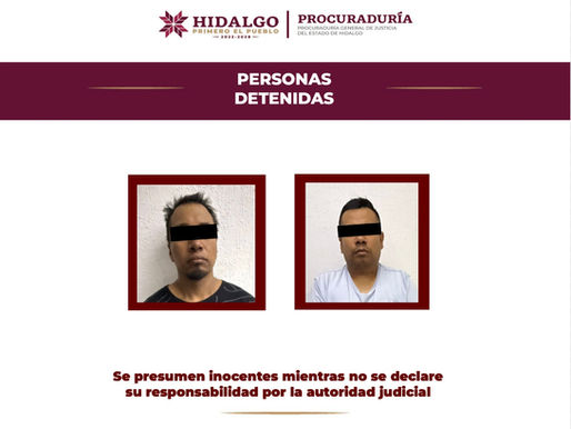 Detienen a dos personas con droga y armas de fuego en Mineral de la Reforma