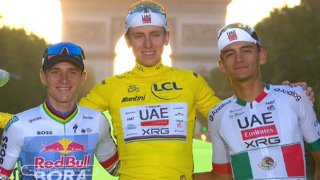 Isaac del Toro hace historia: mexicano conquista podio del Tour de Francia 2026