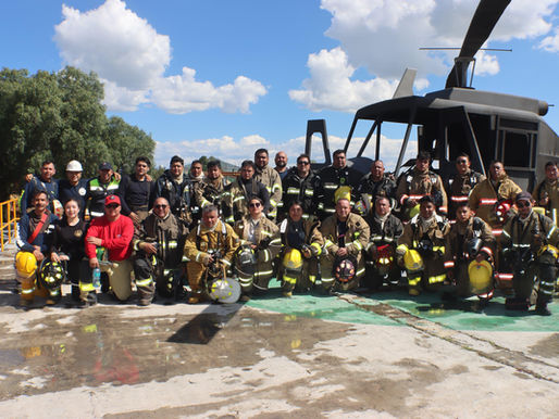 Capacitan colombianos y Giant Motors a socorristas de Pachuca