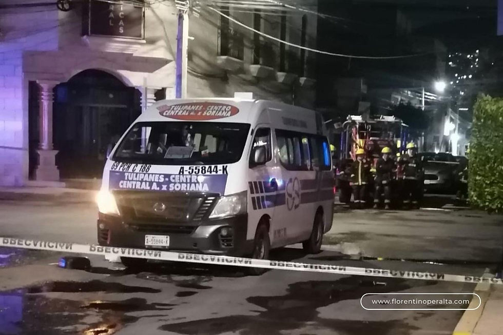 Motociclista muere tras accidente con transporte público en el Centro de Pachuca