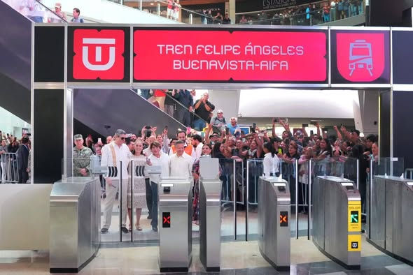 Inauguran tren Buenavista–AIFA, ¿cuánto costará el boleto?