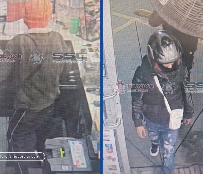 Roban OXXO de Tizayuca durante la madrugada: se llevaron efectivo y mercancía