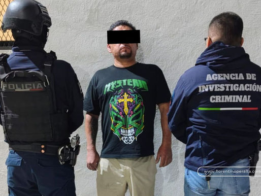 Capturan a presunto homicida en Mineral de la Reforma