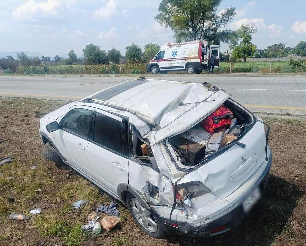 ¡Otro más! Accidente en Arco Norte