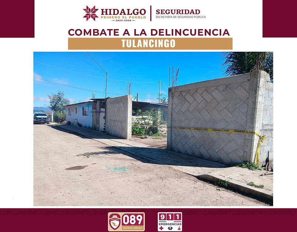 Rescatan en Tulancingo a mujer presuntamente privada de la libertad por su expareja
