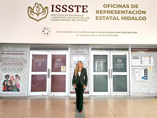 Mónica Marroquín, nueva Jurídica del ISSSTE en Hidalgo