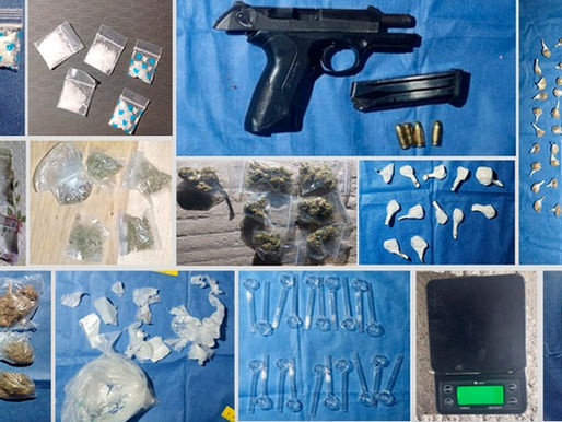 Decomisan 554 dosis de drogas y 100 litros de huachicol en Tulancingo