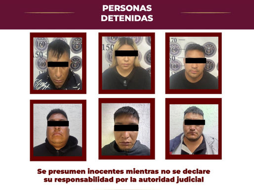 Cateo en Atitalaquia deja 7 detenidos, tenían narcóticos, armas de fuego y equipo táctico 