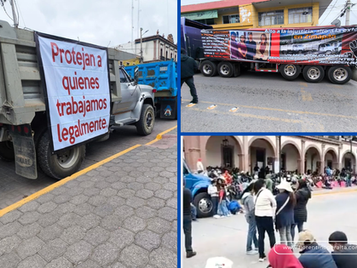 Zimapán: Mineros protestan por el cierre de la Mina Purísima
