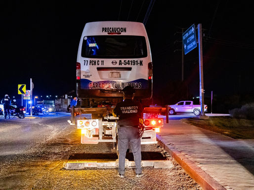 "Transporte Seguro": 18 multas y un detenido con hierba