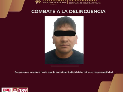 Hidalgo: Detienen a cabecilla de huachicoleros, líder de "Los Poshcos"