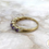 Thumbnail: 9ct Yellow Gold Diamond and Amethyst Half Eternity Ring