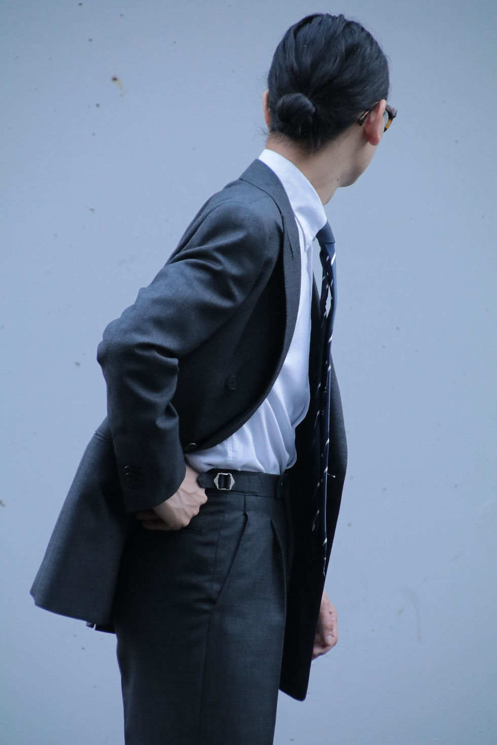 Suits Made with KUNISHIMA Sharkskin