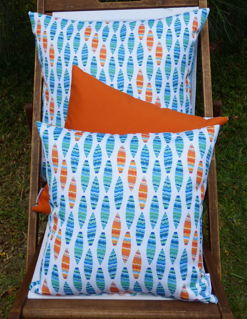 Thumbnail: OUTDOOR Surfing Together cushion cover