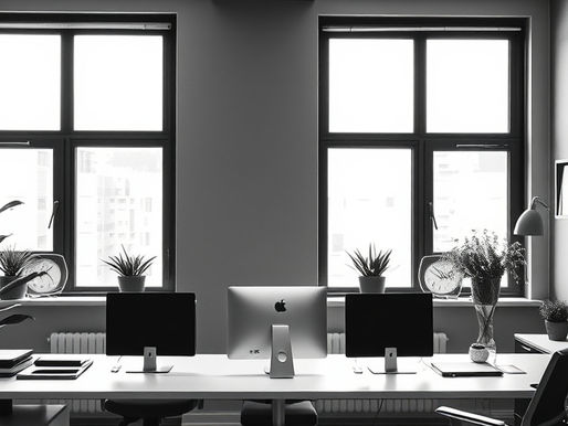 Association executive office with desk