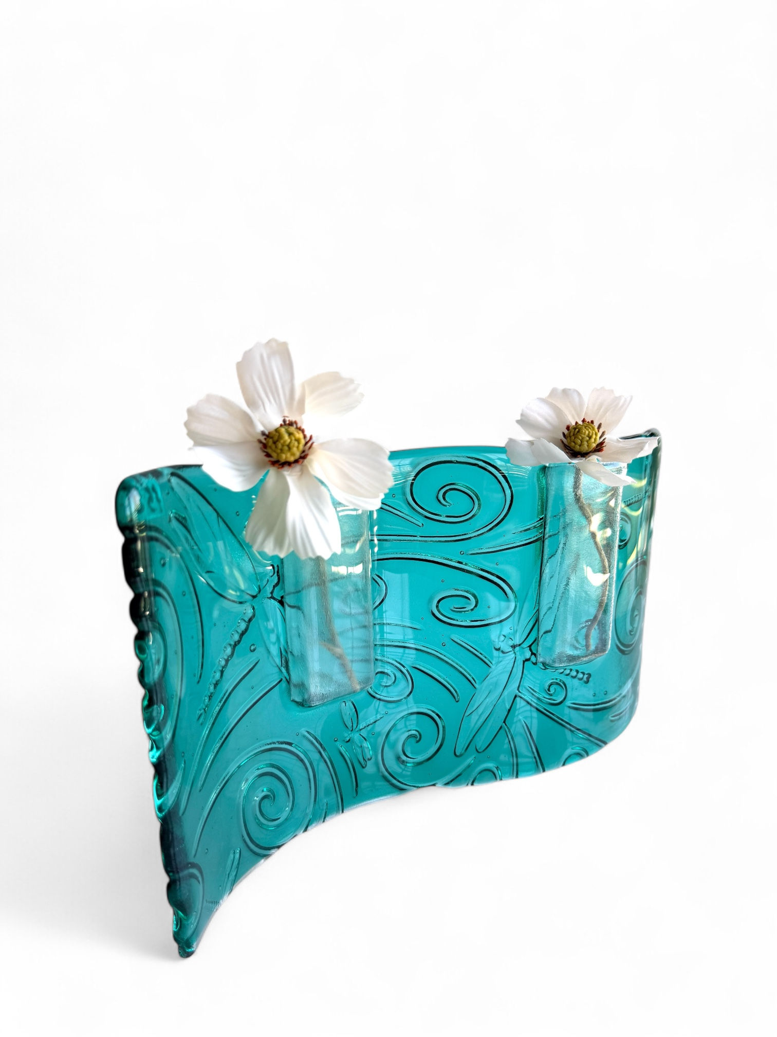 Double Wave Pocket Vase