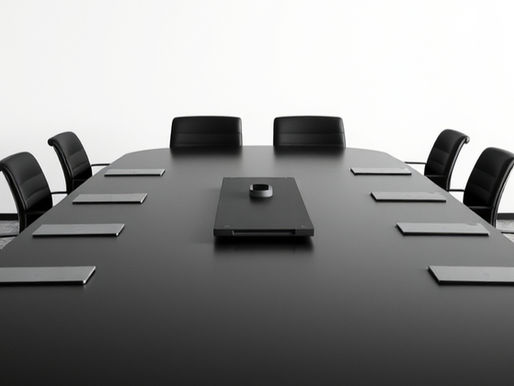 Association boardroom pre-meeting
