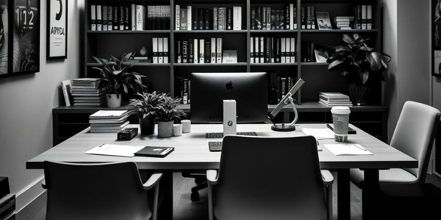 Marketing agency office