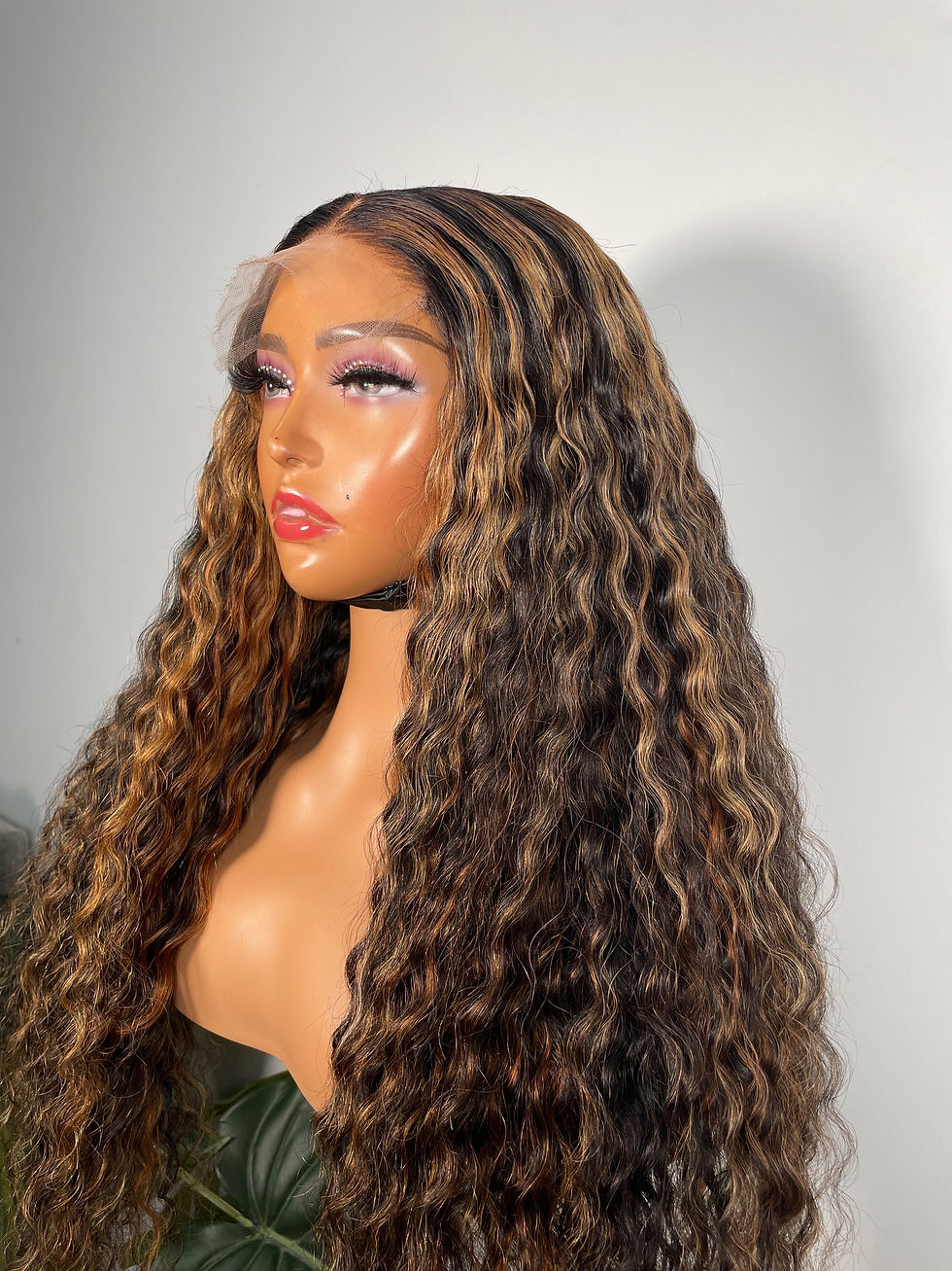 Thumbnail: Highlight Deep Wave 5x5 Closure Wig (HD Lace)