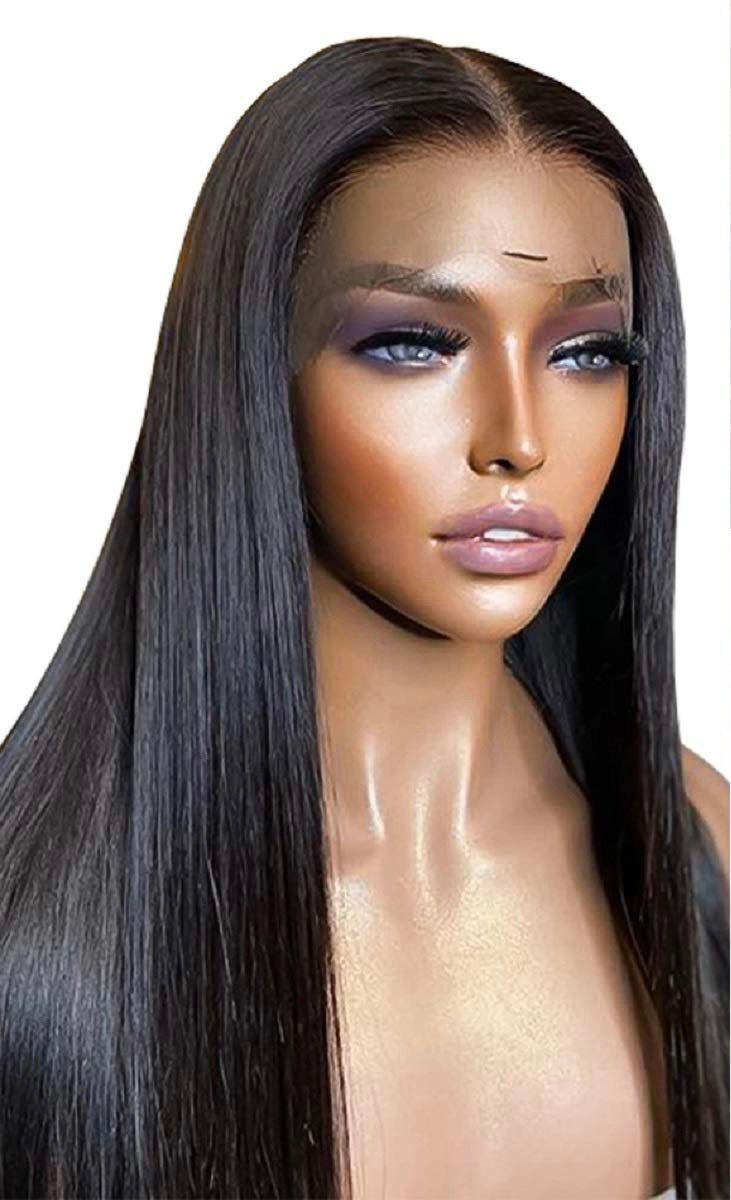 Thumbnail: STRAIGHT BRAZILIAN (HD LACE FRONTAL WIG))
