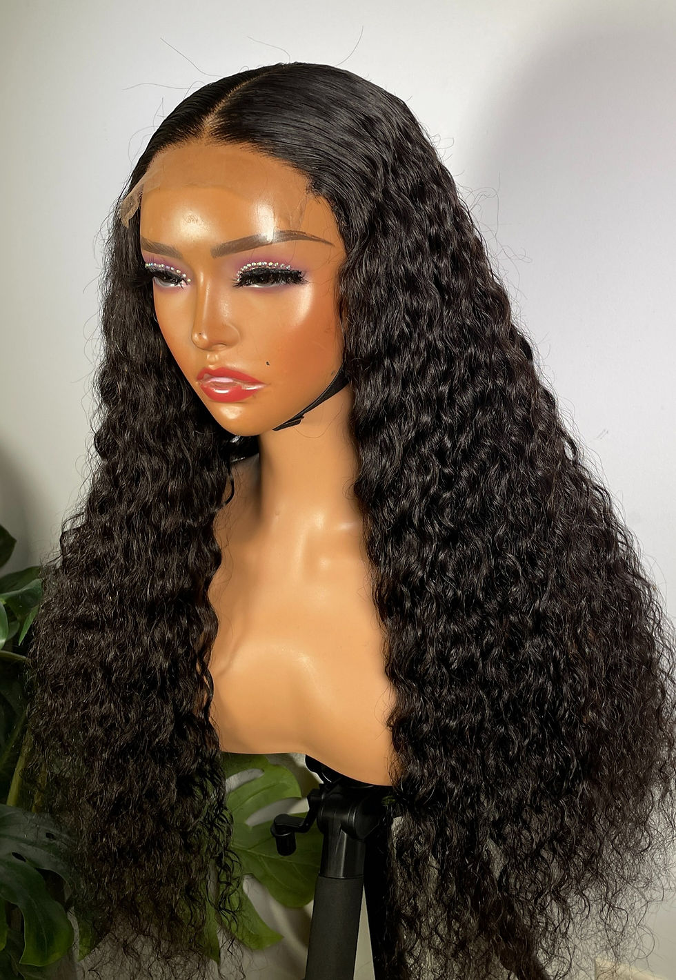 Thumbnail: 5x5 CLOSURE DEEP WAVE WIG (HD LACE)