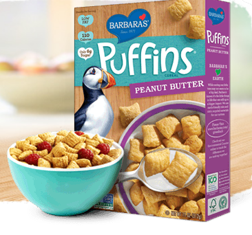 Barbara's Bakery (Puffins Cereal)