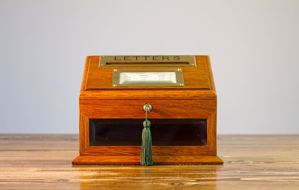 Thumbnail: JC Vickery Edwardian Letter Box