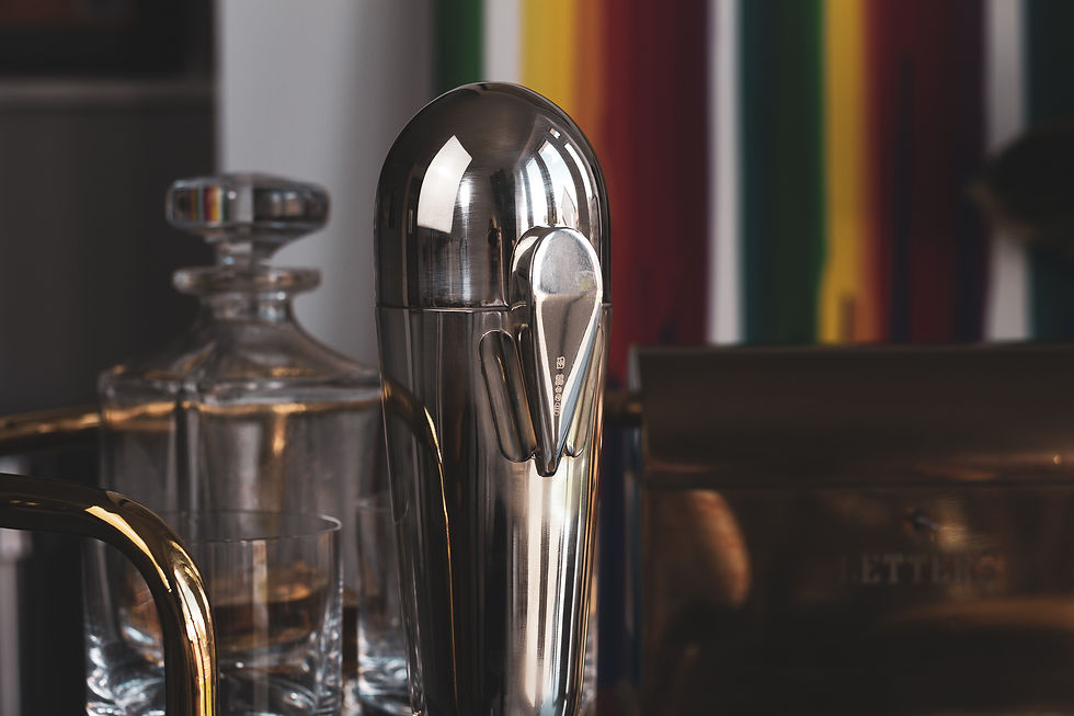 Thumbnail: Silver Zeppelin Cocktail Shaker