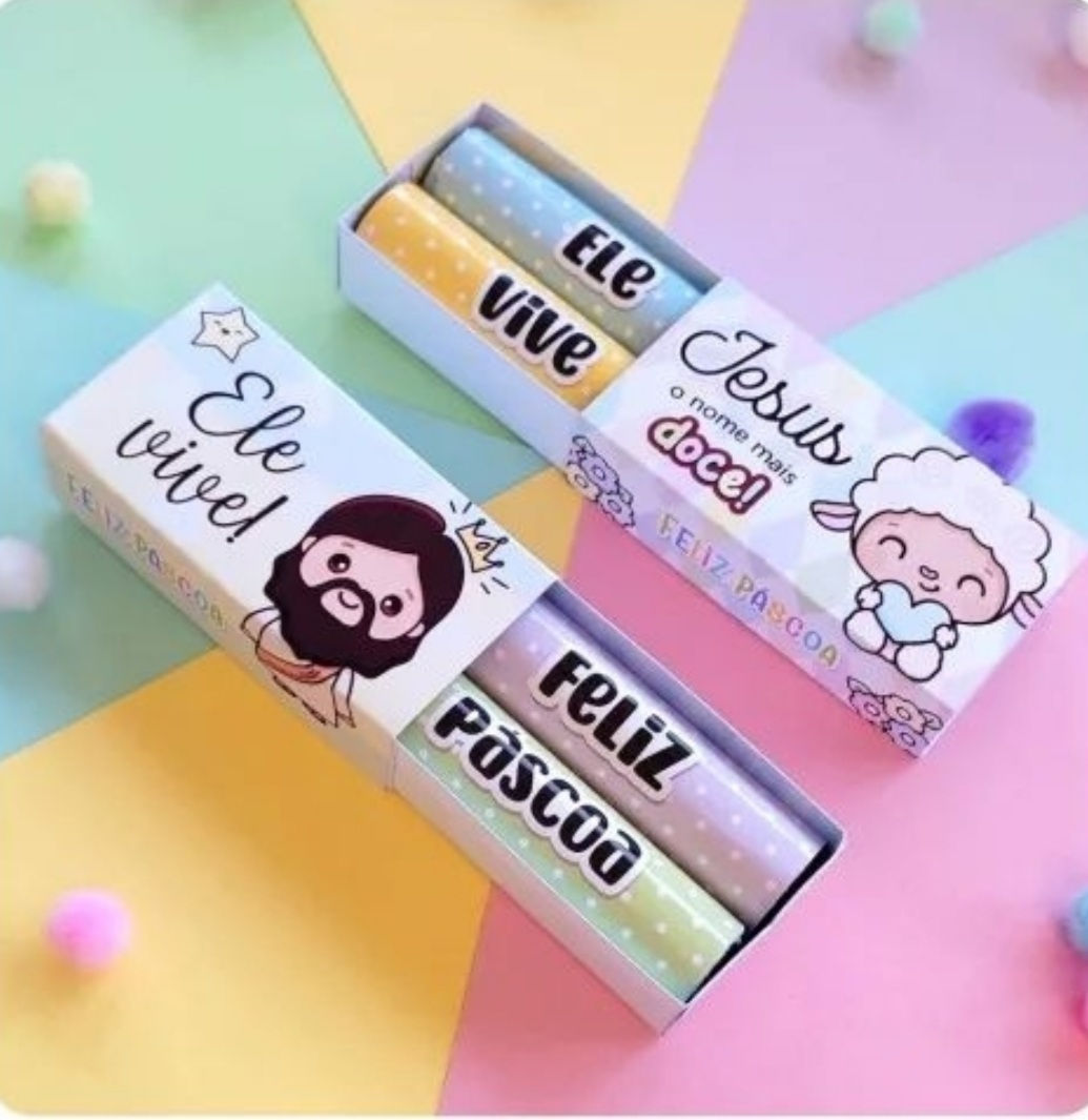 Caixinha para chocolates Batom