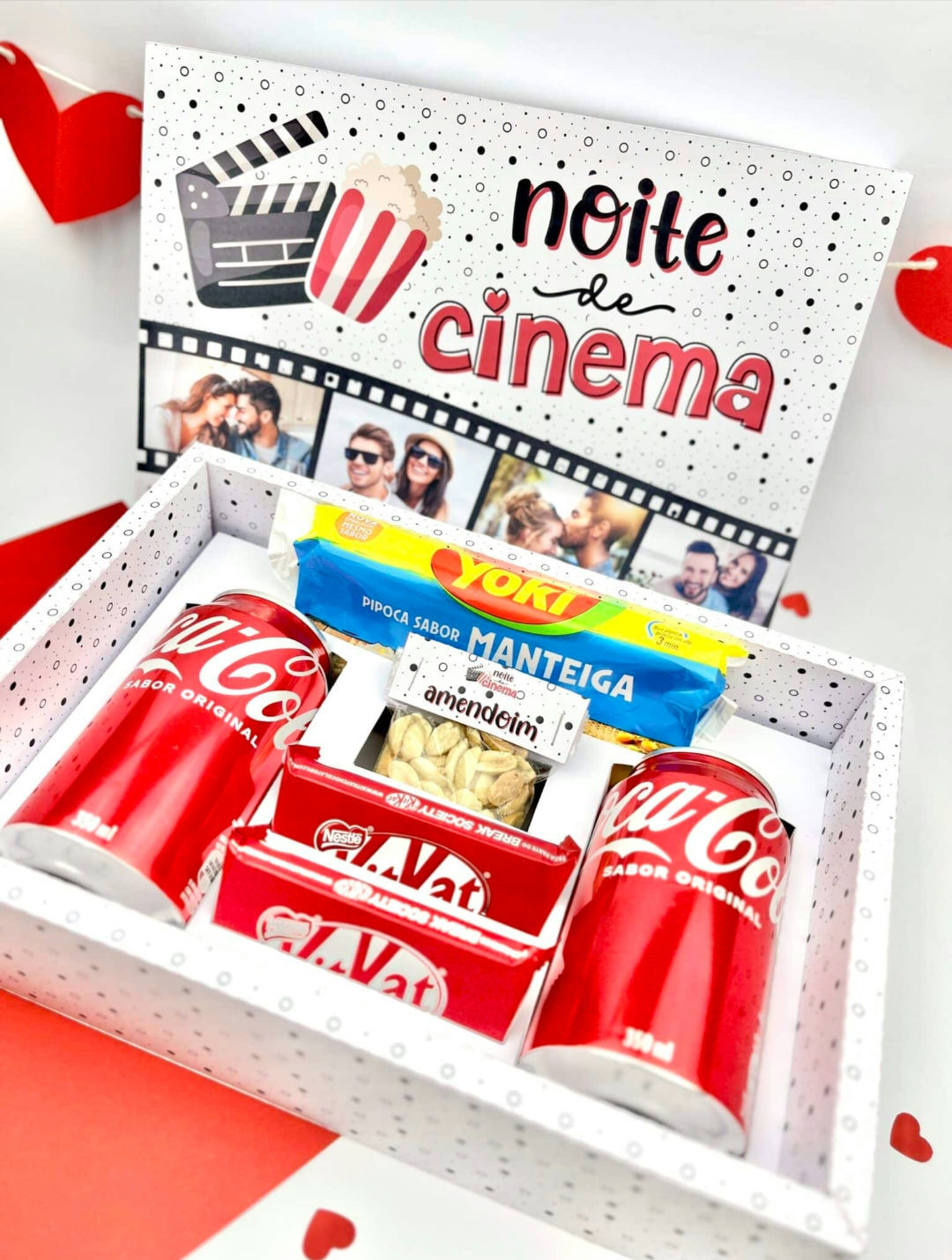 Kit Caixa Noite de Cinema