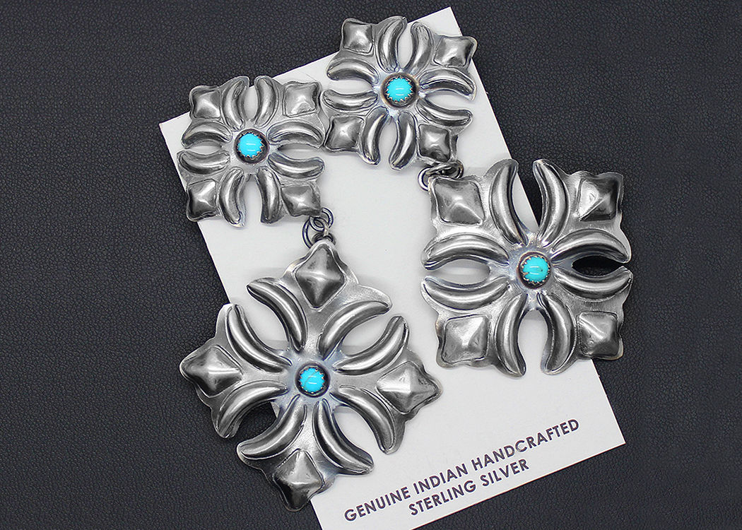 Navajo Design Earrings