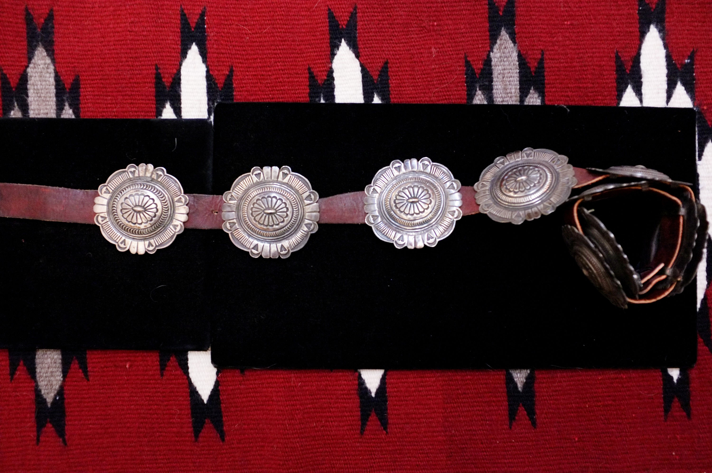 1960s Navajo Concho Belt