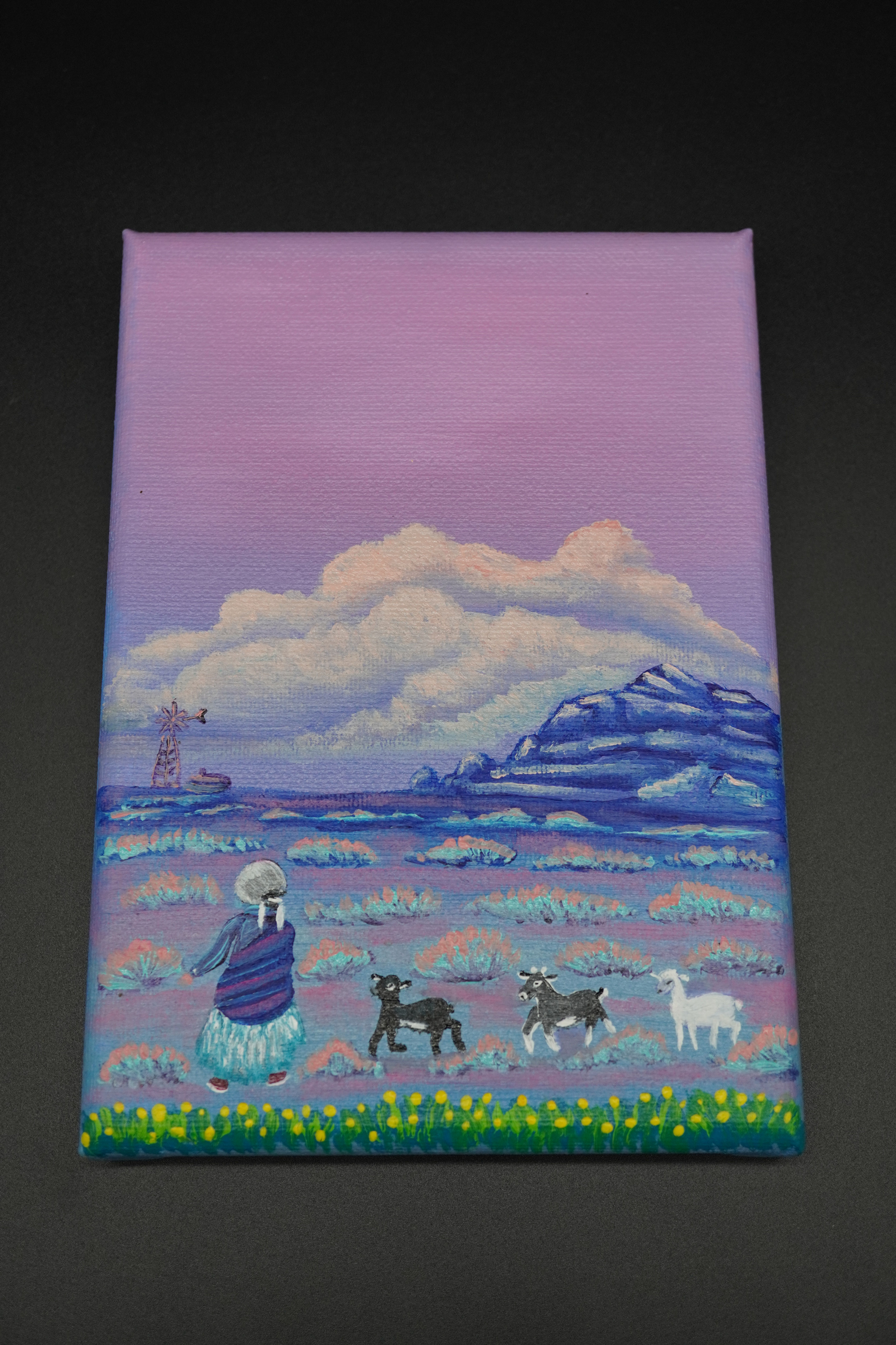 Grandma Heading Toward  by Shanindii Yazzie