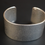 Thumbnail: Jeff Dement Sterling Silver Wide Tufa Cast Cuff