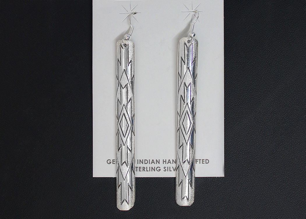 Navajo Design Earrings