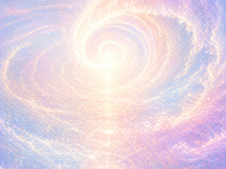 Luminous abstract representation of Pure Divinity and Consciousness