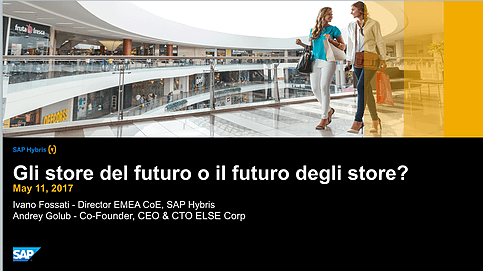 Gli store del futuro o il futuro degli store?