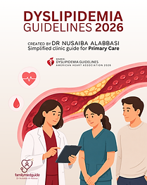 Dyslipidemia guidelines from AHA