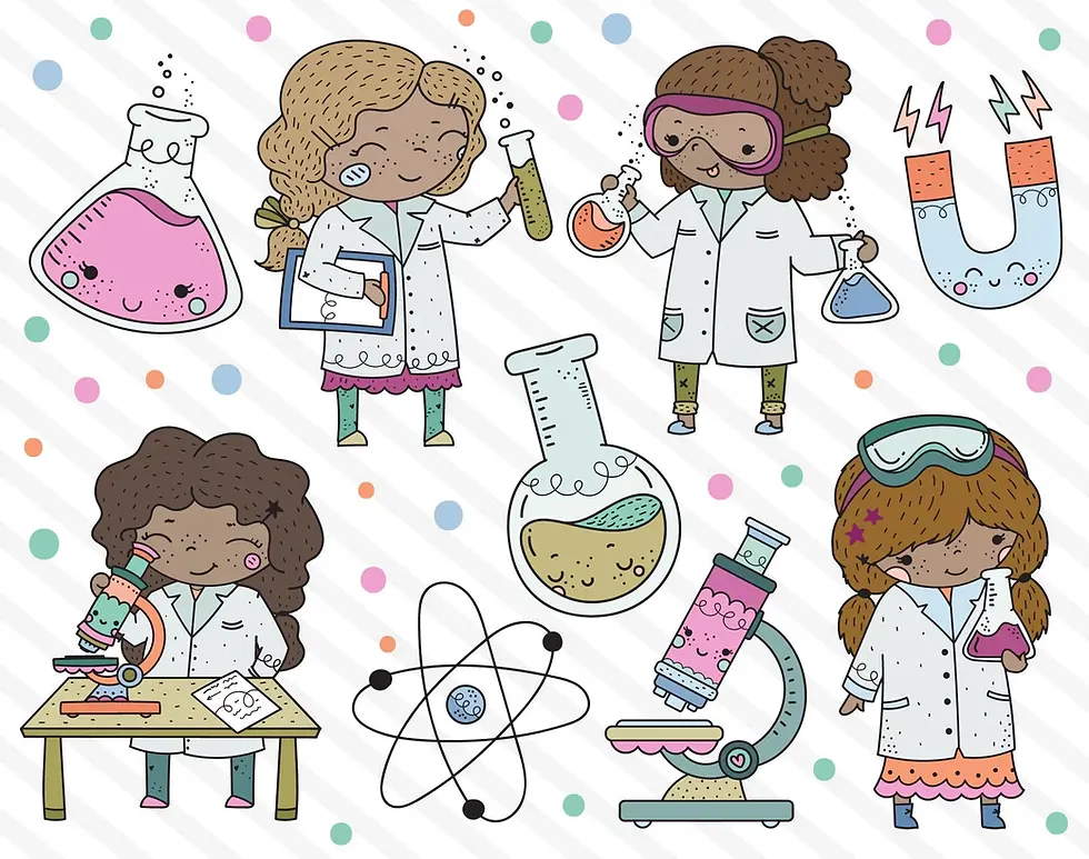 Girls in Lab