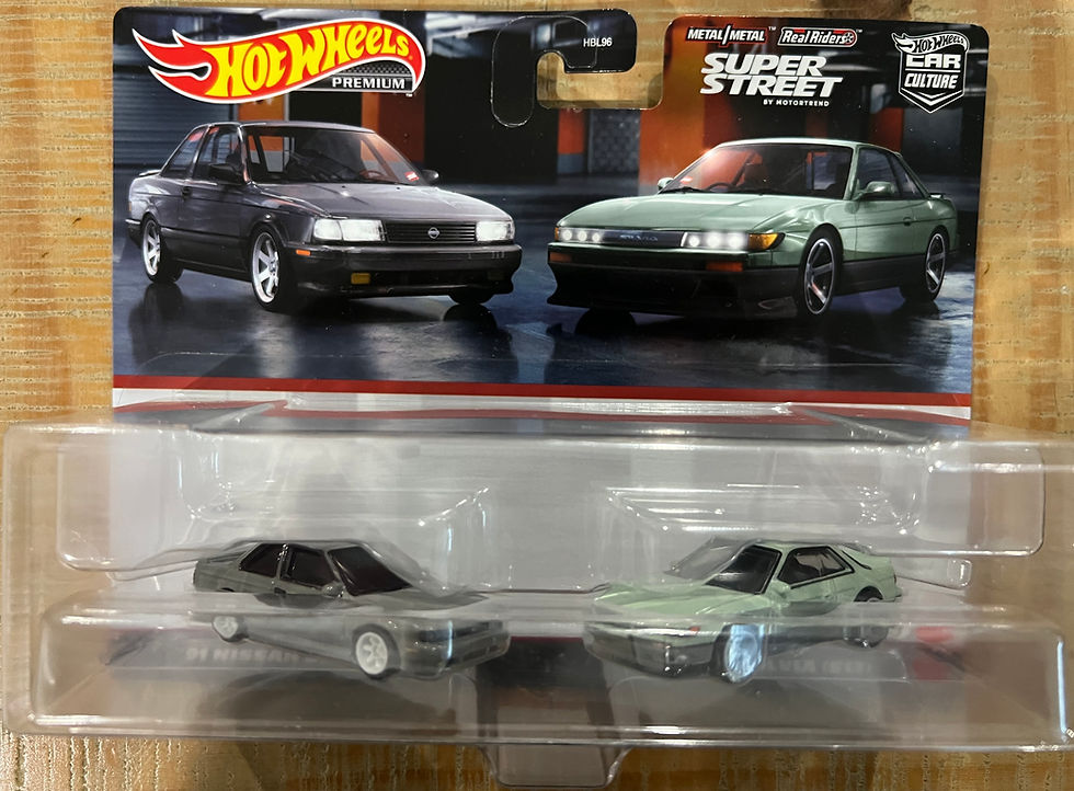 Thumbnail: Hot Wheels twin packs set of 3