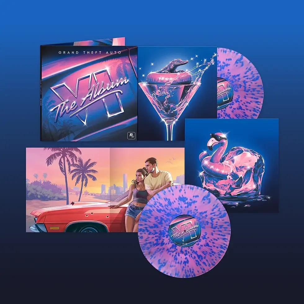 Grand Theft auto six vinyl set