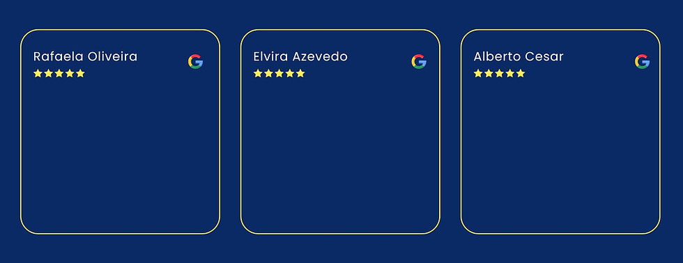 avaliações do google
