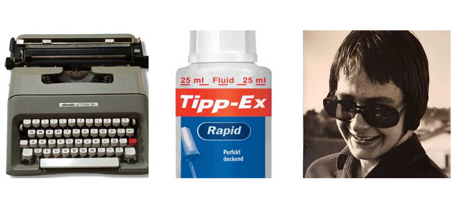 Daniel P Brown, Mahamudra and me, a typewriter and Tipp-Ex