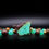 Thumbnail: Chrysoprase  Precious Stone Pendant Necklace