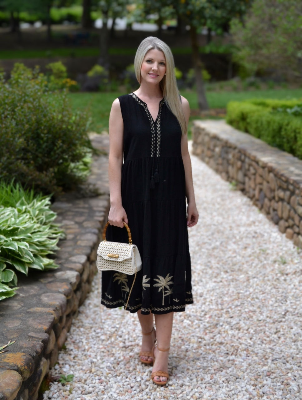 Thumbnail: Black Palm Dreams Dress