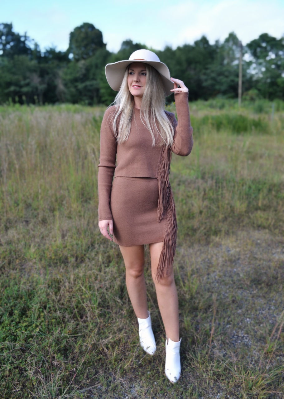 Thumbnail: Fall Fringe 2 Piece Set
