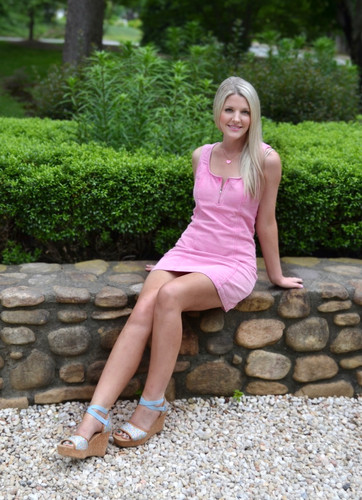 Hot Pink Jumper Dress | Birchwood Boutique